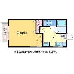 フレッシュ南台の物件間取画像